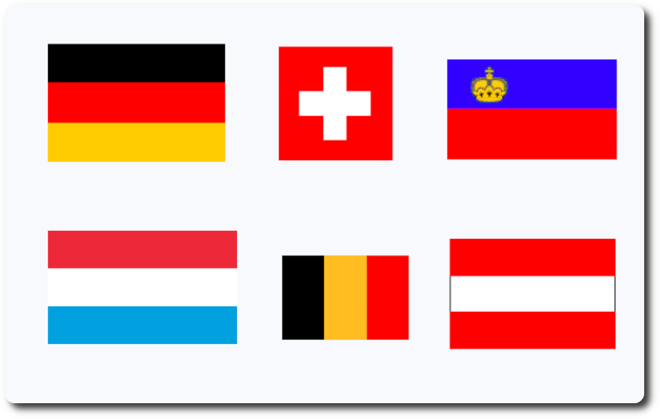 german flags